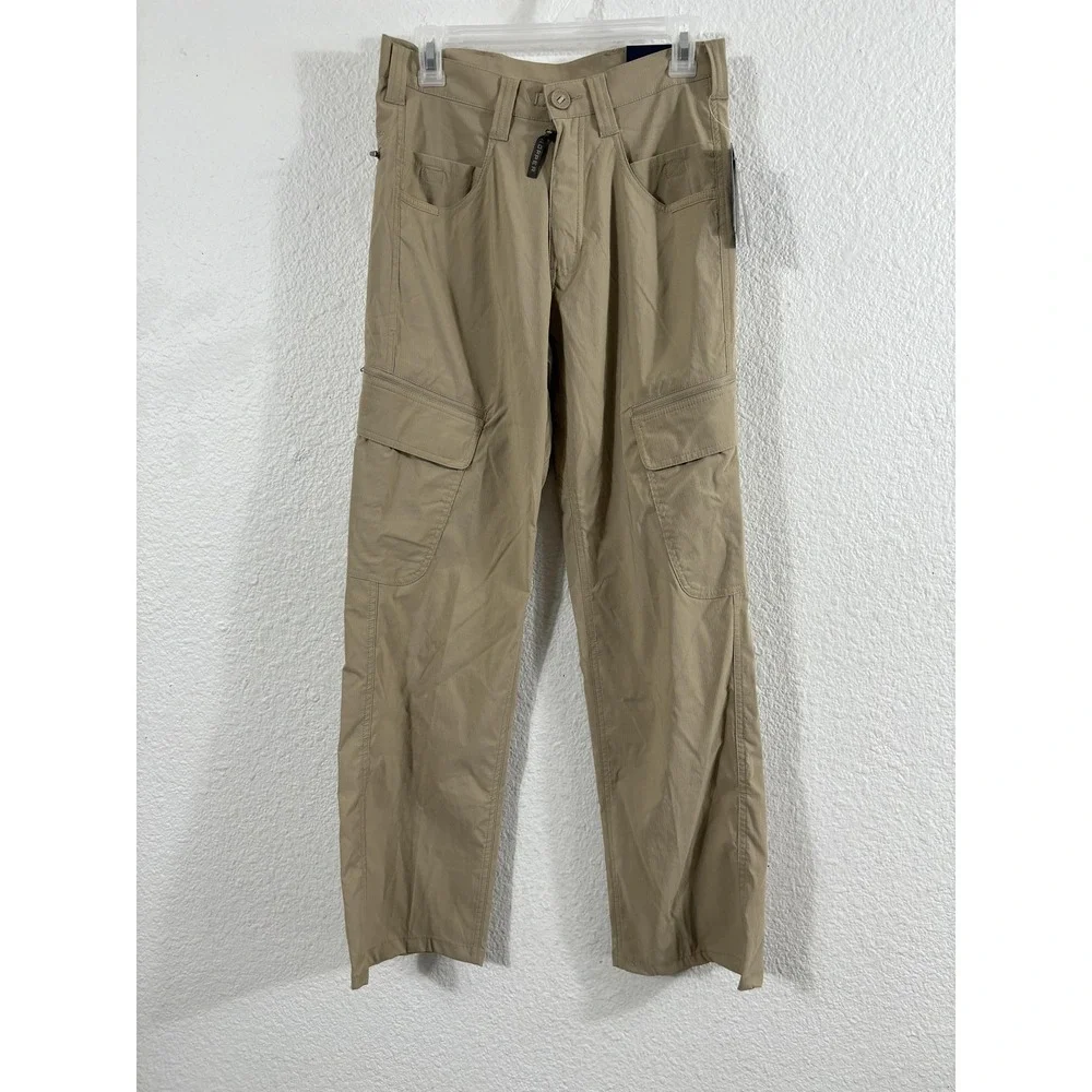 Propper Summerweight Tactical Pants Mens 28x30 Khaki Cargo Quick Dry‎ UPF 50